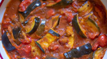 Ratatouille s červeným vínem