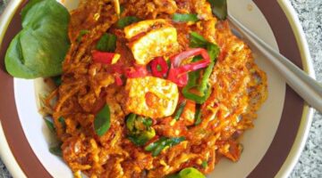 Kuřecí nudle po singapursku