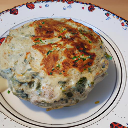 Pečený feniklový knedlík s kaprem